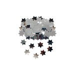 Star of David Silver Confetti