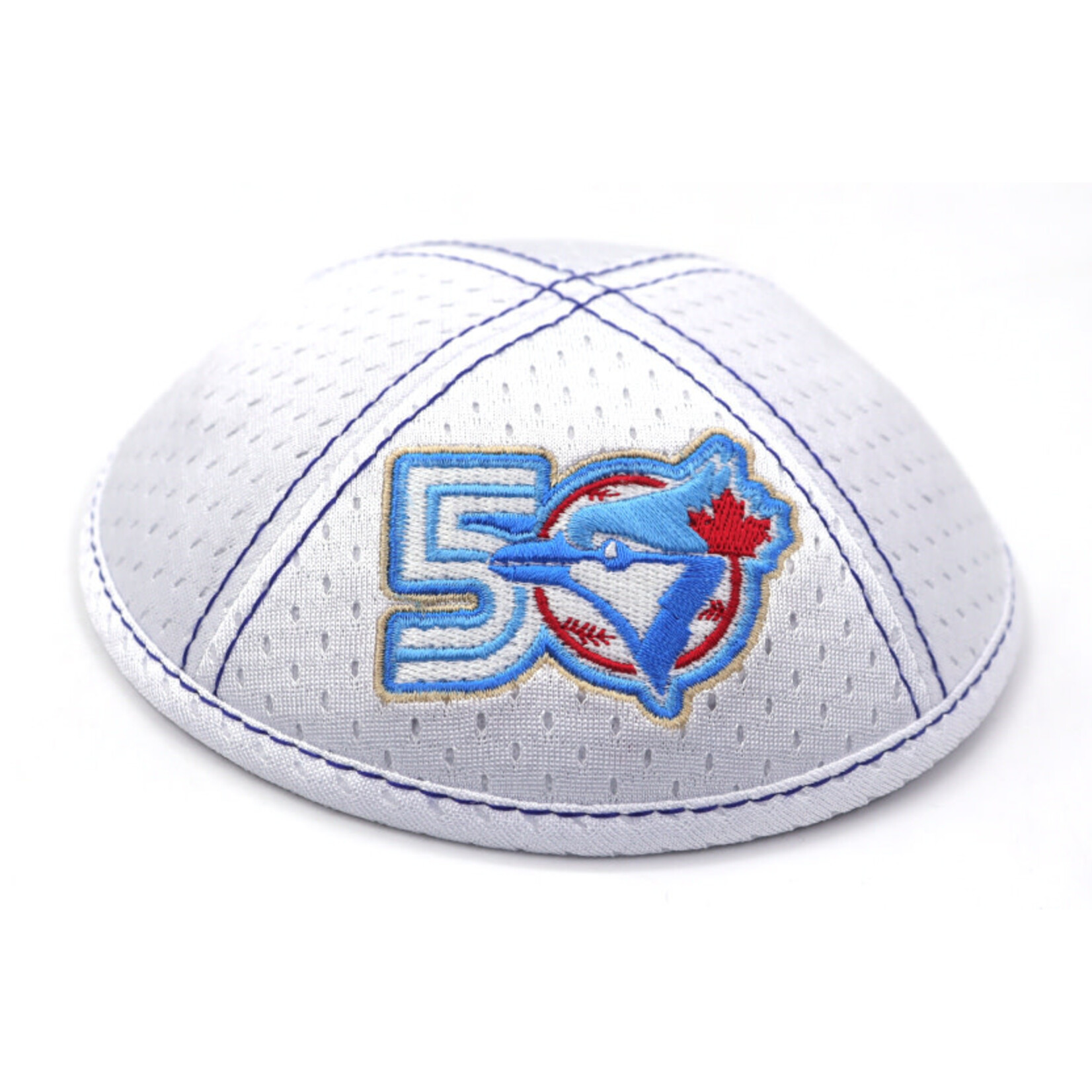Sport Mesh Kippah, Toronto Blue Jays 50th Season