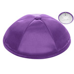 Deluxe Medium Purple Satin Kippah