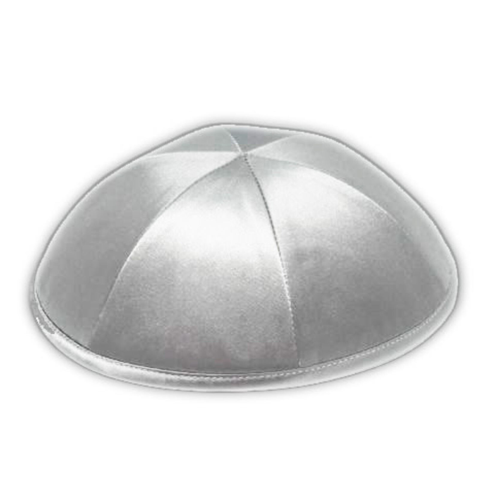 Medium Grey Deluxe Satin Kippah