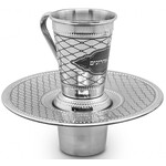 Mayim Achronim Set, Stainless Steel
