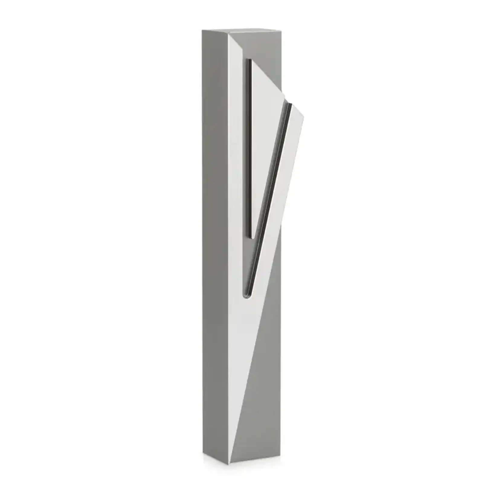 Capital Shin Mezuzah Case Small, Grey