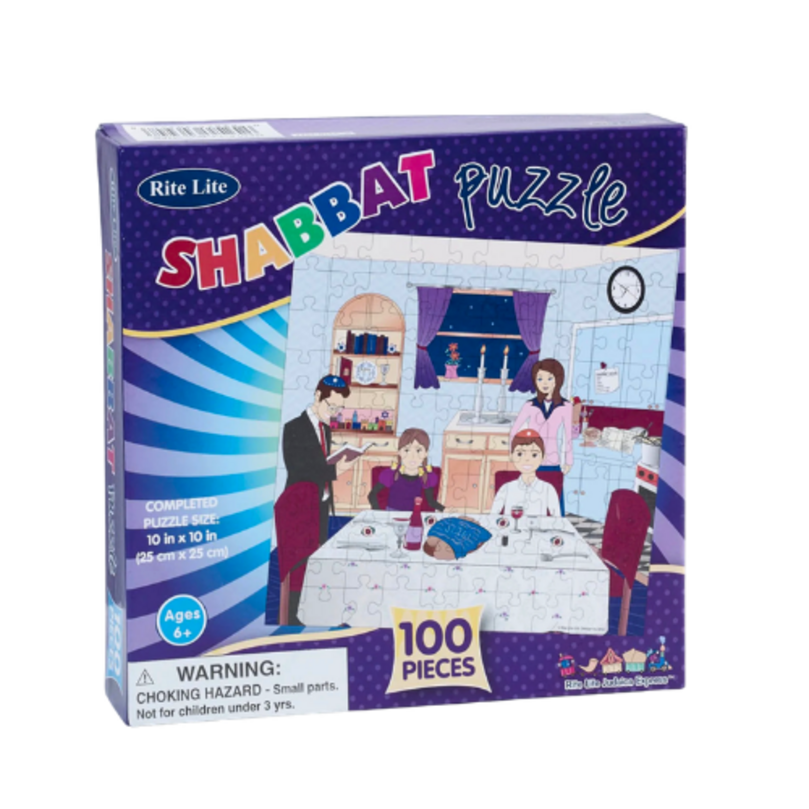 100-Piece Jigsaw Puzzle, Shabbat