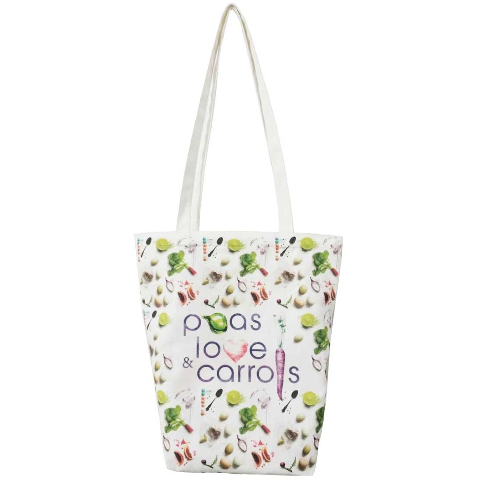 Peas Love & Carrots Tote Bag