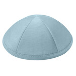 Light Blue Raw Silk Kippah