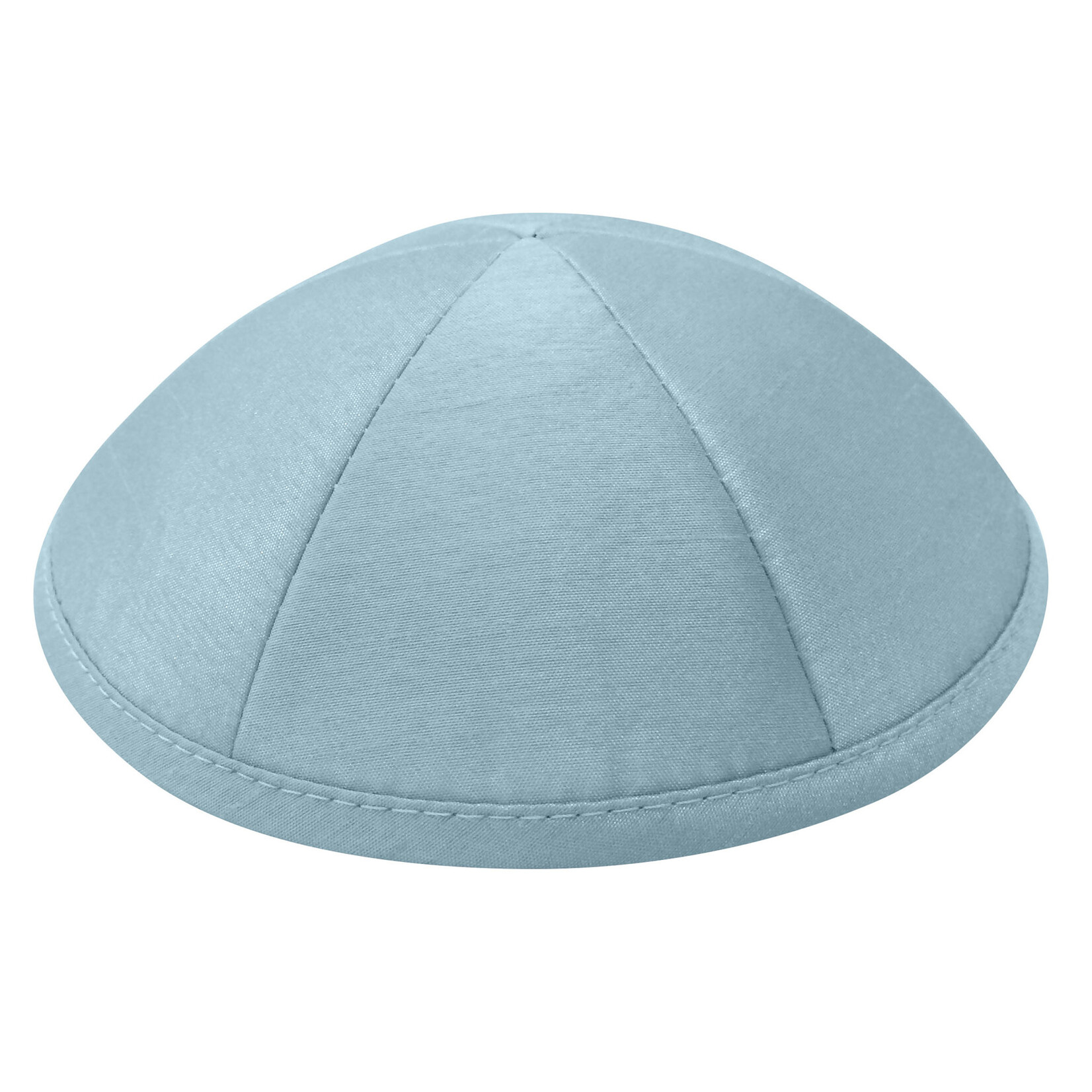 Light Blue Raw Silk Kippah