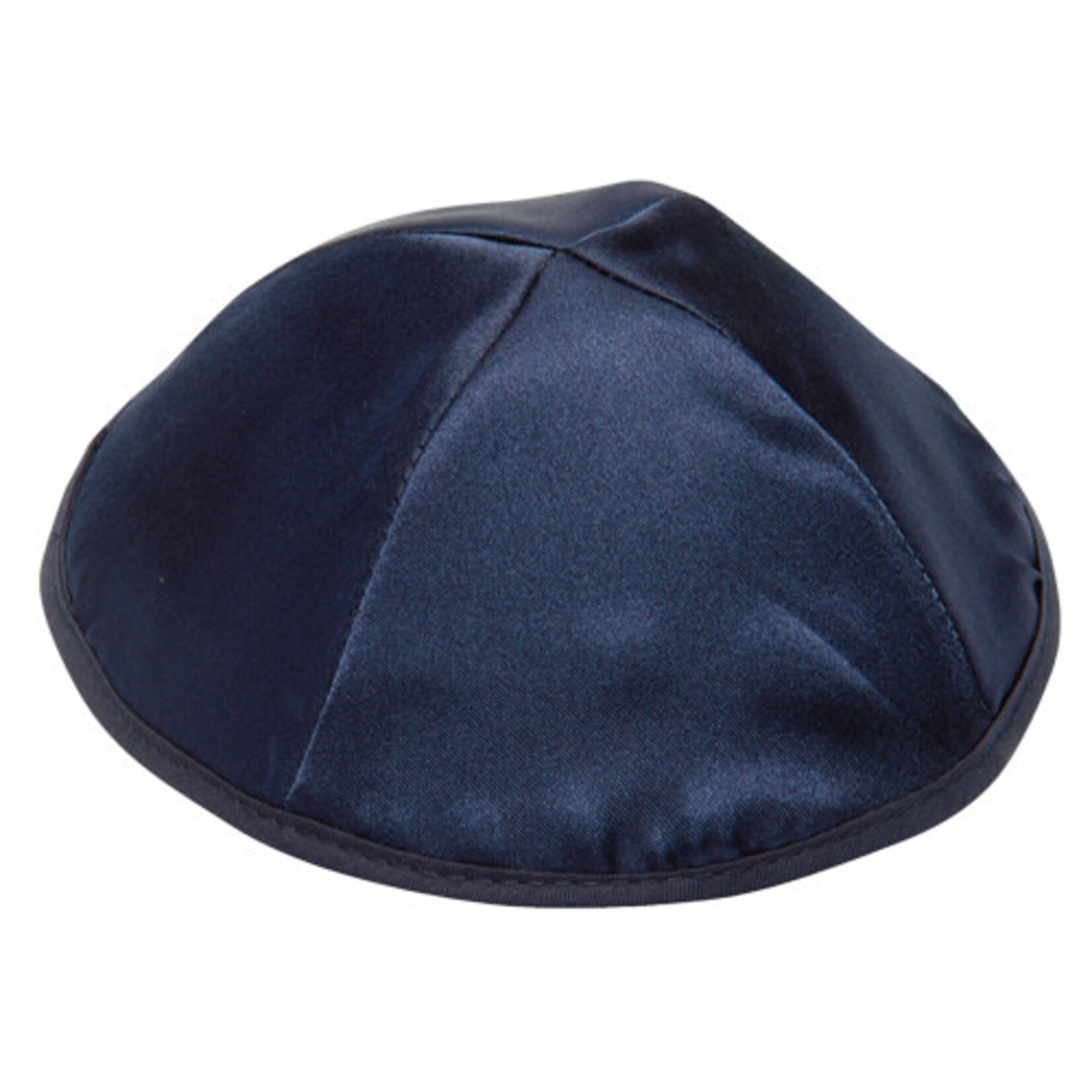 Dark Blue Satin Kippah 20cm
