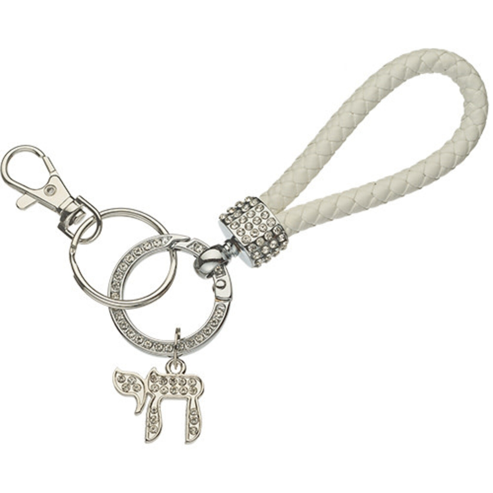 Chai Silver/White - Keychain