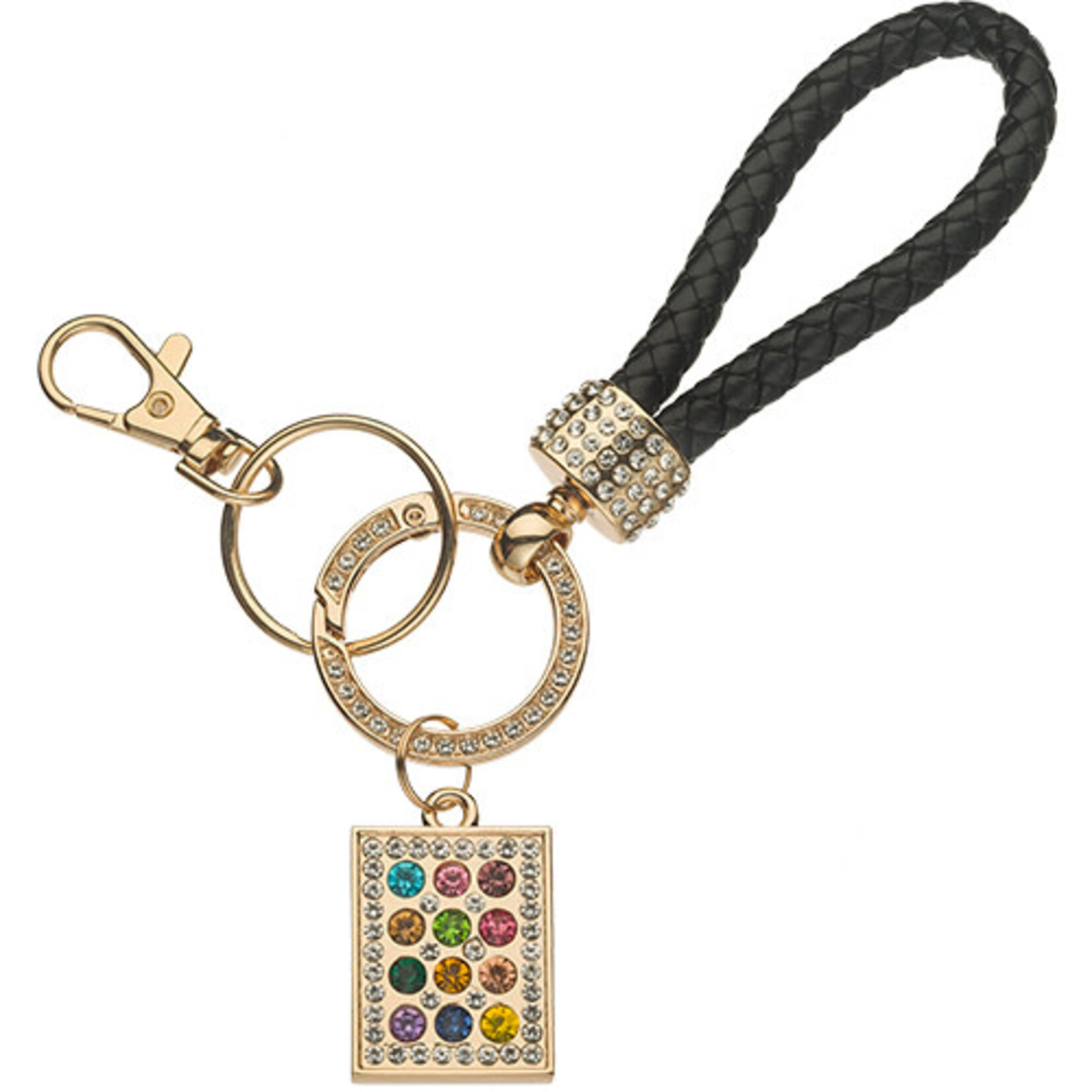 Choshen Stones Black/Gold - Keychain
