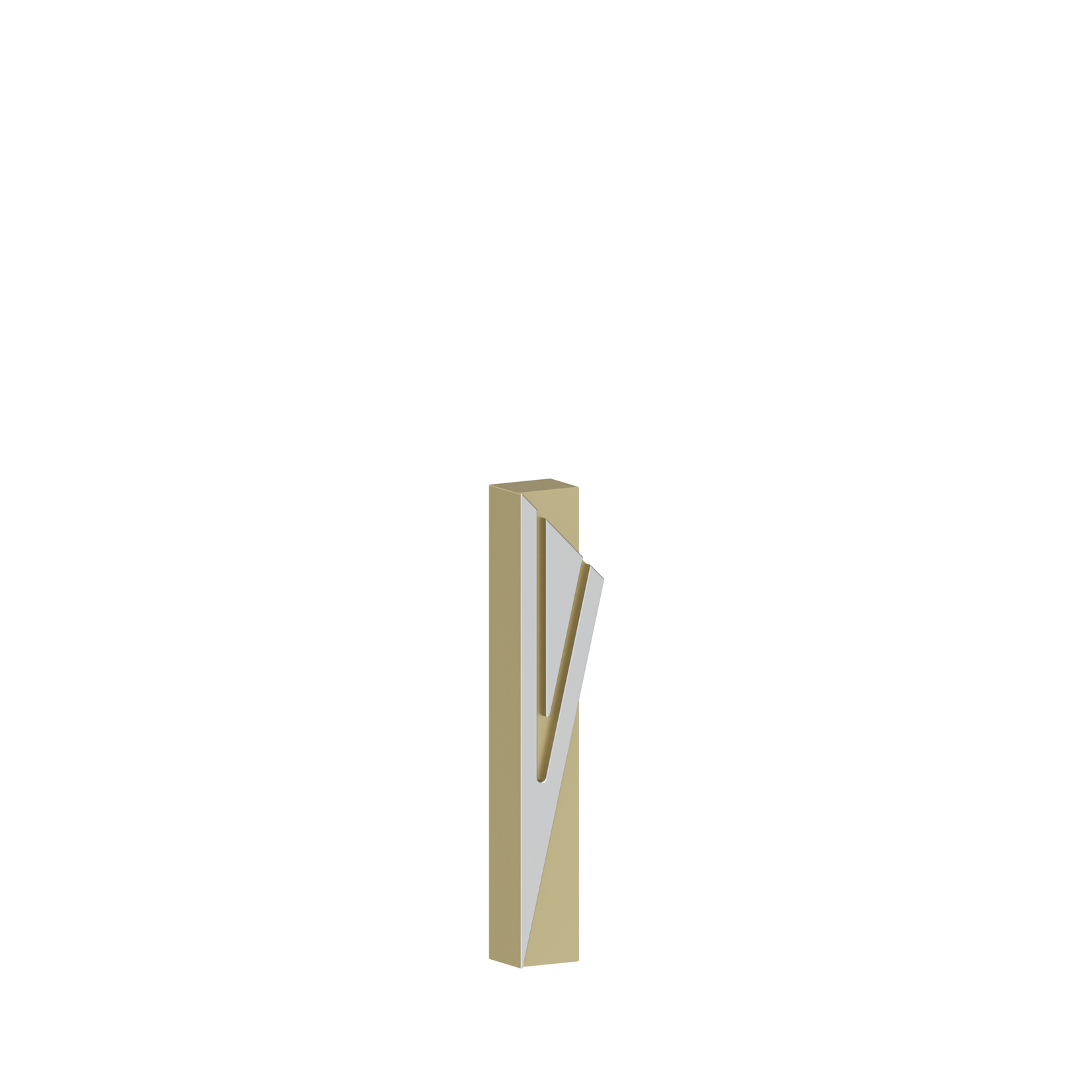 Capital Shin Mezuzah Case Small, Yellow