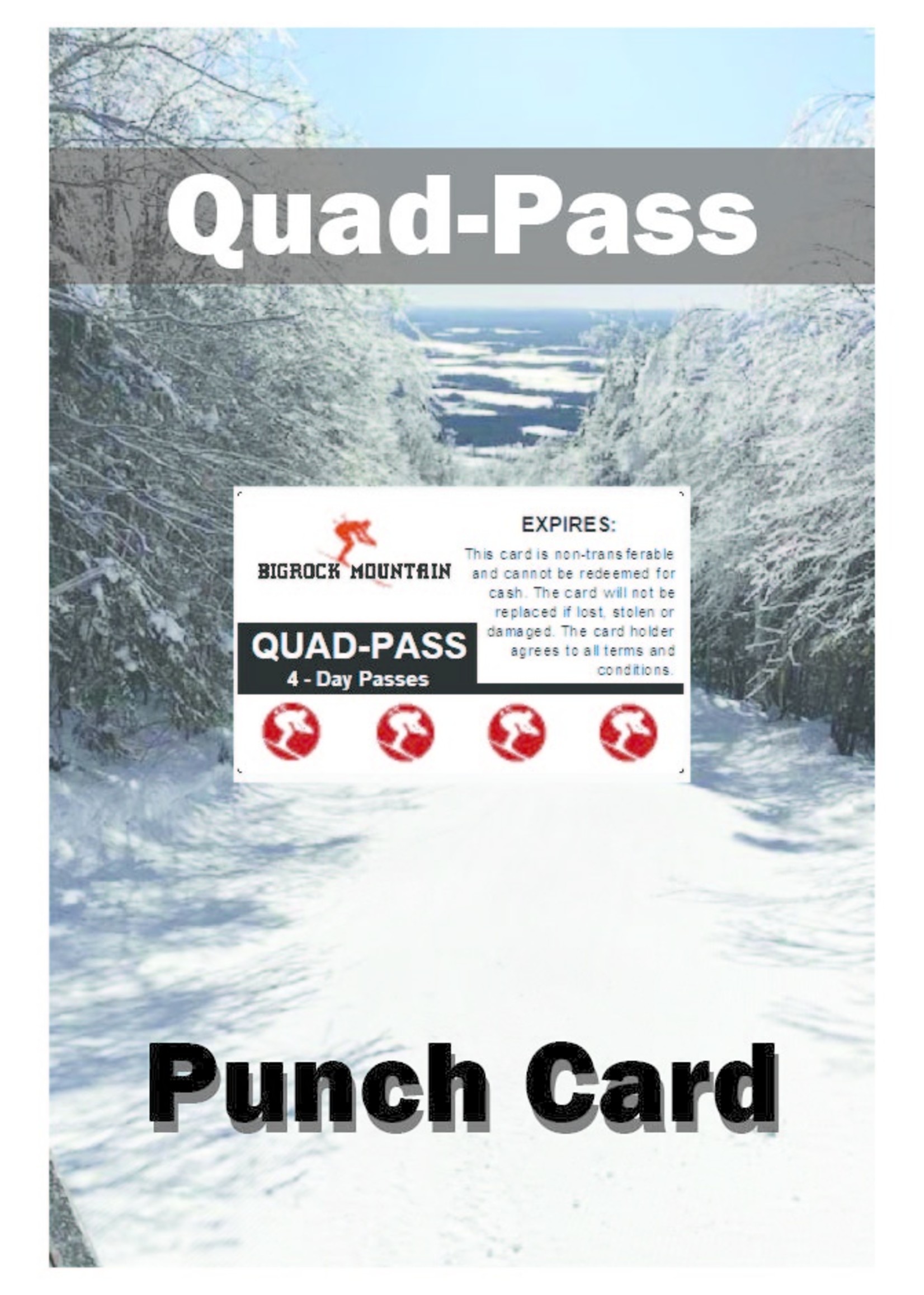FOUR-PASS-PACK (4 Day Pass)