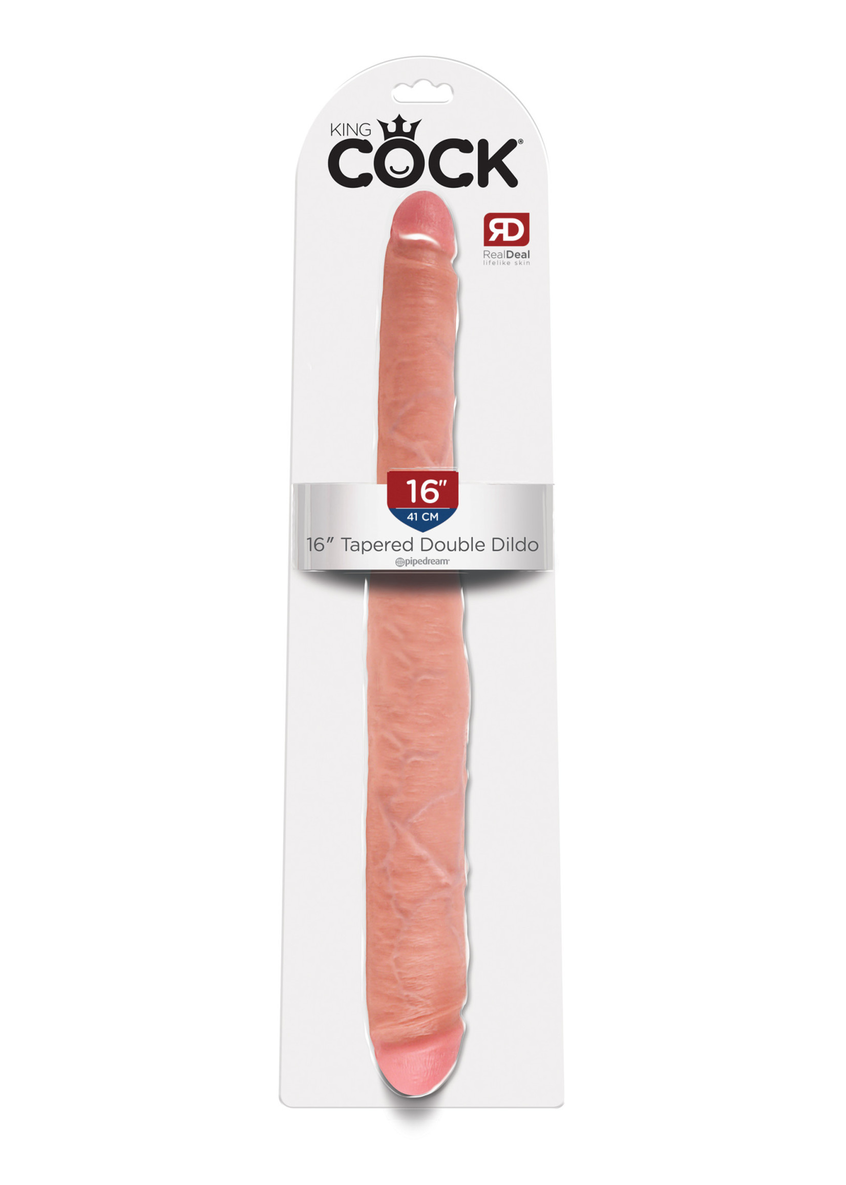 King Cock King Cock Tapered Double Dildo 16"
