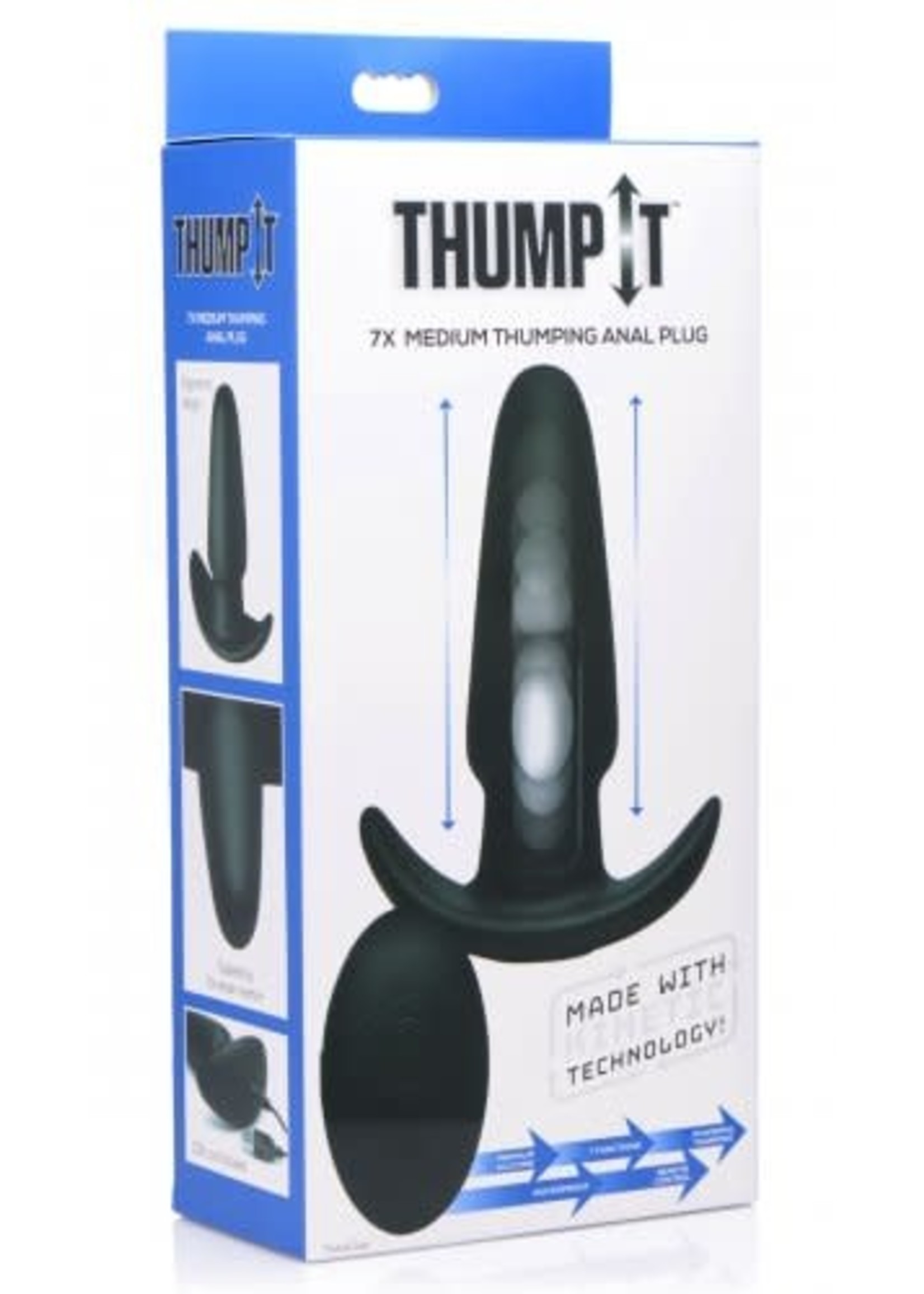 Thump It 7X Medium Thumping Anal Plug