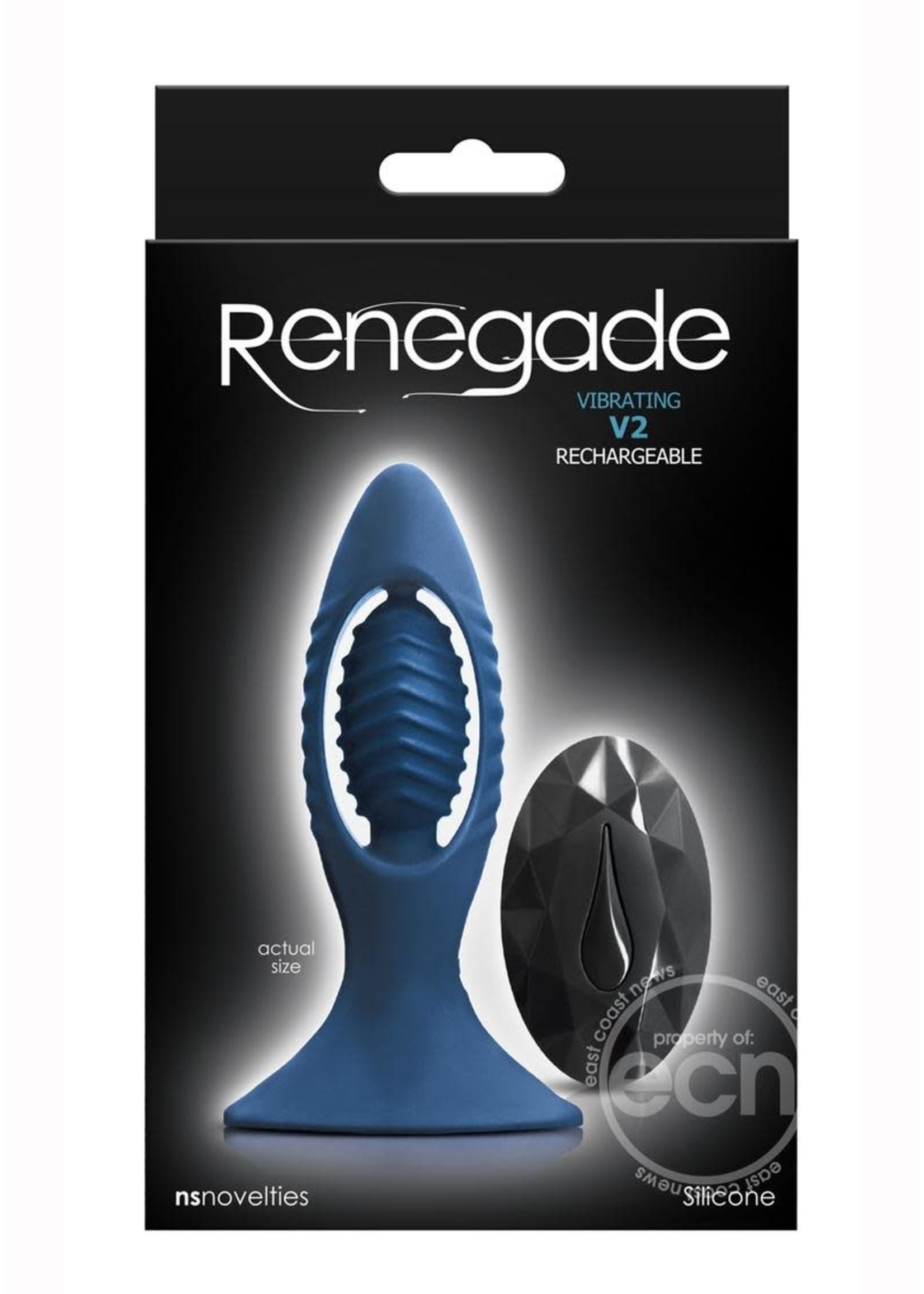 Renegade Renegade V2 Rechargeable Anal Plug With Remote