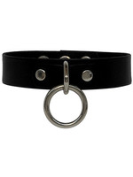 Kookie INT'L Kookie Leather Collar/Armband with Halter Ring and Snaps