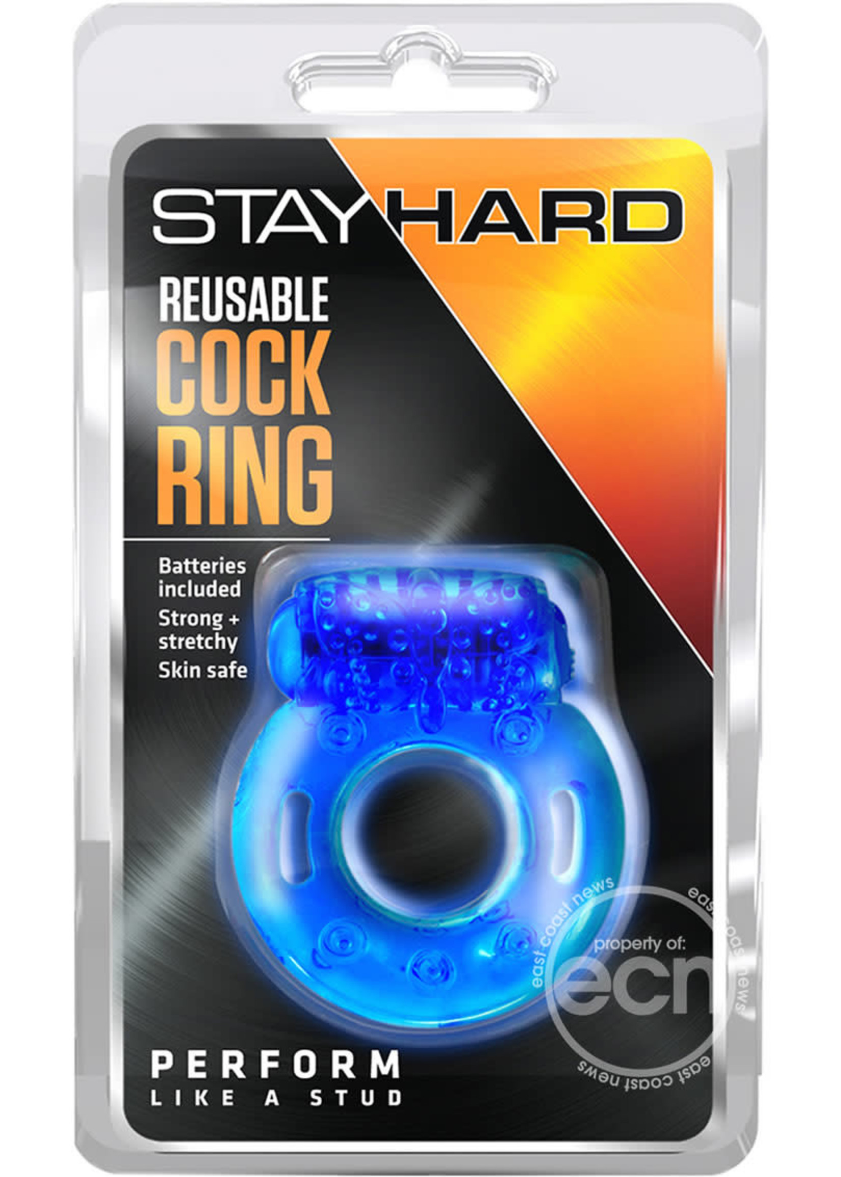 Stay Hard Vibrating Cock Ring