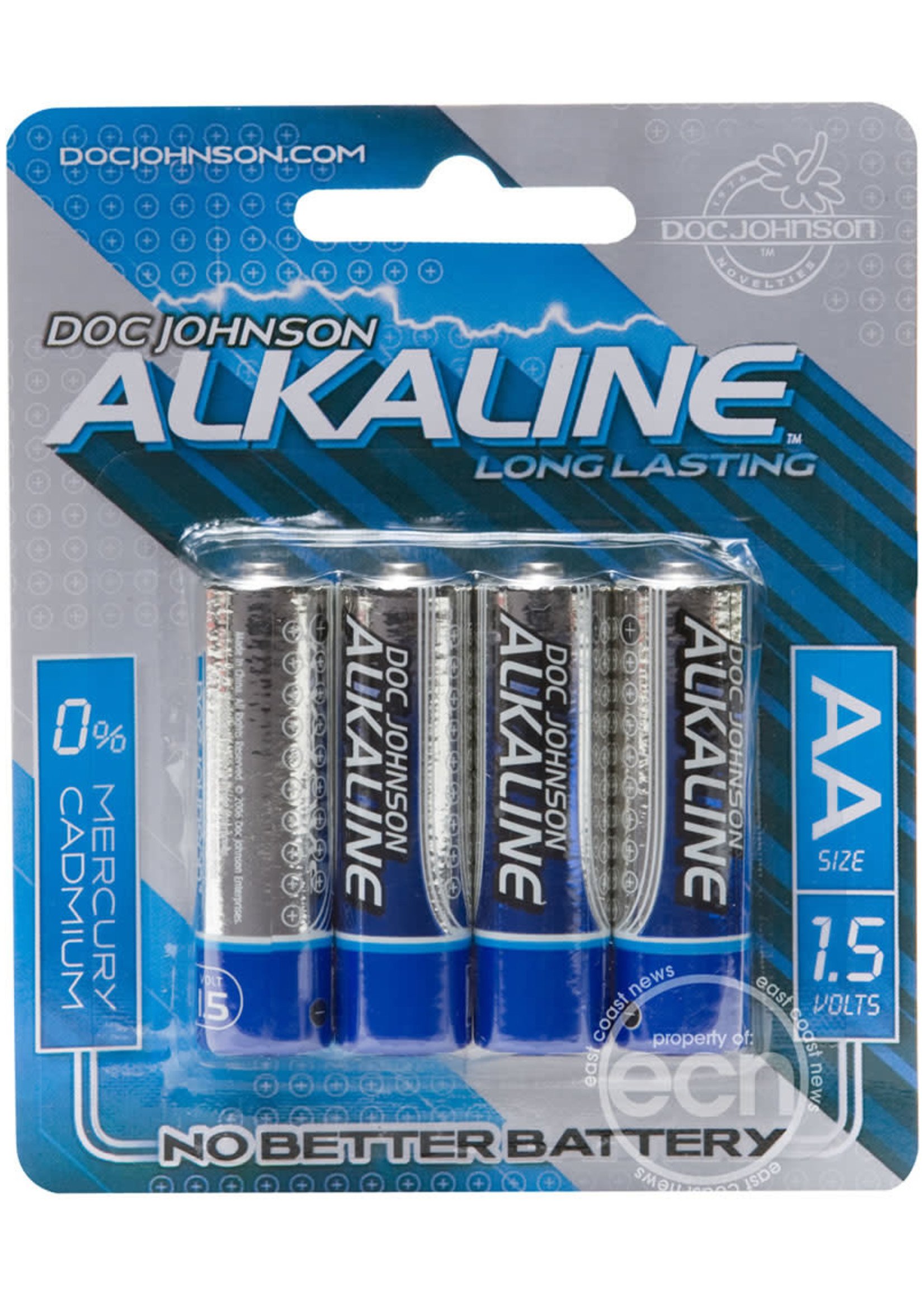 Doc Johnson Alkaline Batteries AA (4 Pack)