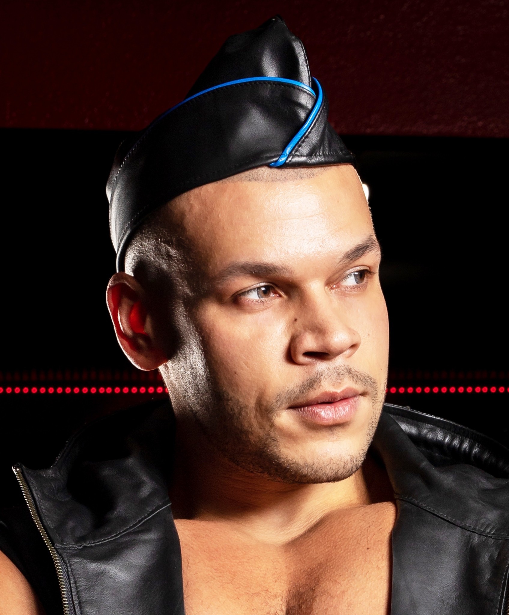 Sir Rat Garrison Cap - Sir-Rat Leather 