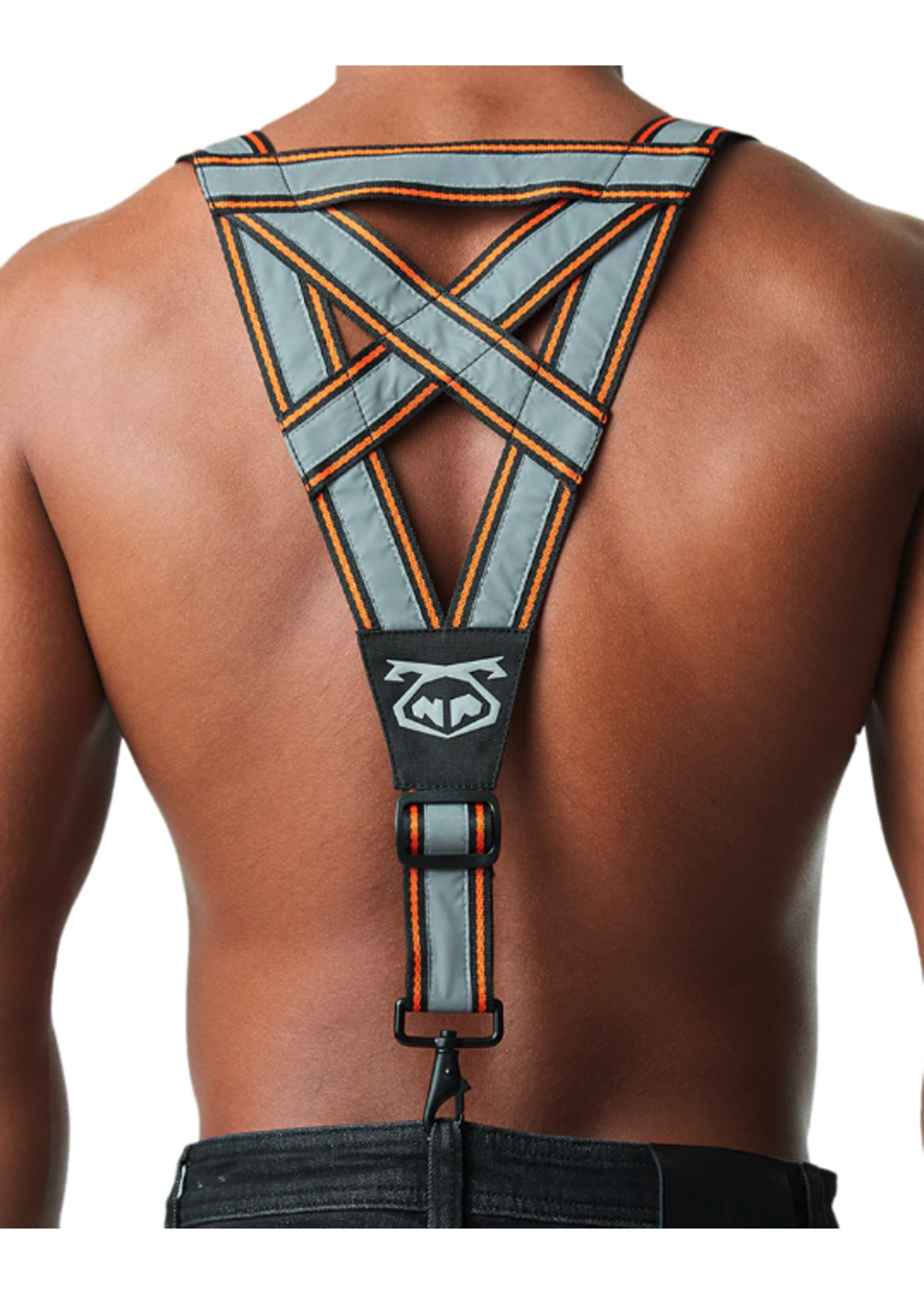 Hi Vis Suspender Harness - OSFA / BLACK