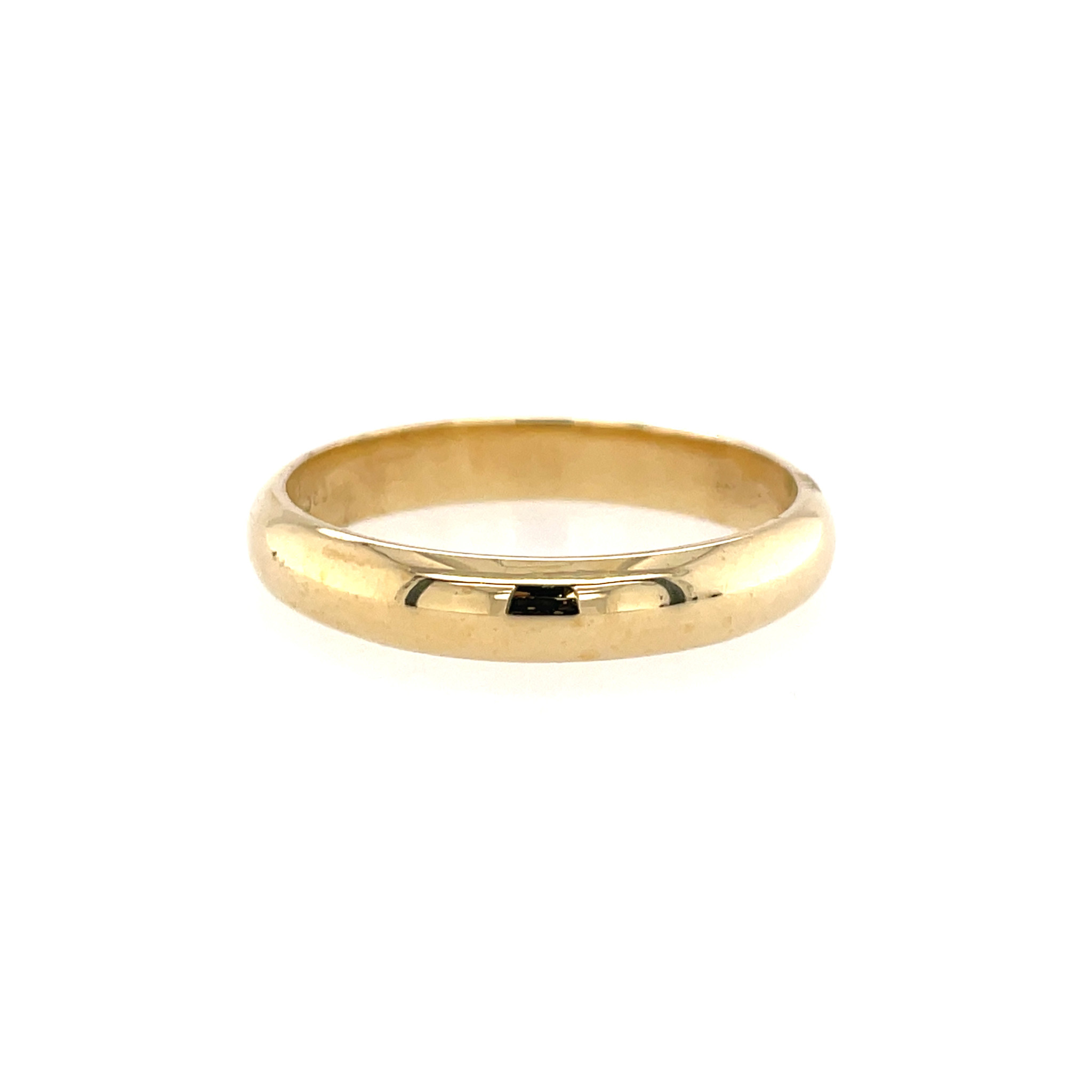 475591 14K YELLOW GOLD PLAIN WEDDING BAND
