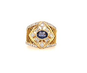 gem　0628 4.08tcw Genuine Dark AAA Quality Pear Emerald Bypass Gold