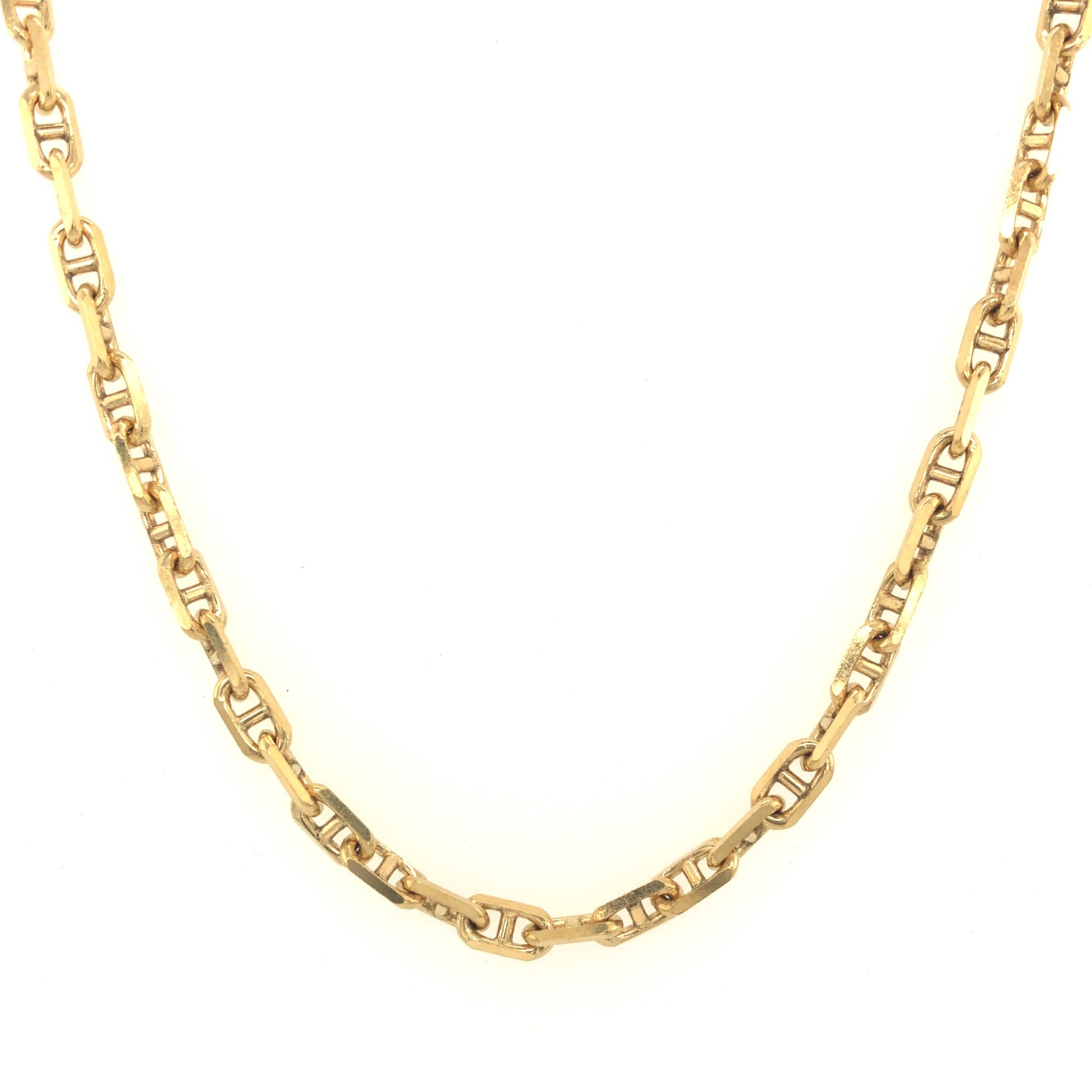 50036 14K 24'' 3.85MM YELLOW GOLD MARINER LINK CHAIN