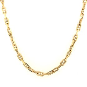 50037 14K YELLOW MARINER 24'' 3.5MM MARINER LINK CHAIN