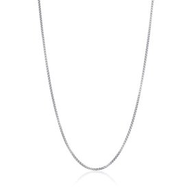 SPN32 ITALGEM STAINLESS STEEL 22" ROUNDED BOX 3.5MM LINK CHAIN