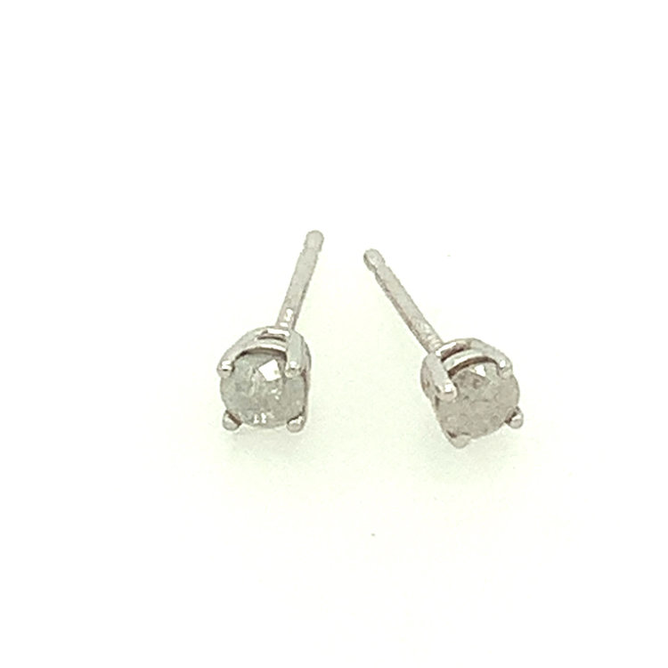 31301 14K WHITE GOLD .22TCW DIAMOND STUDS