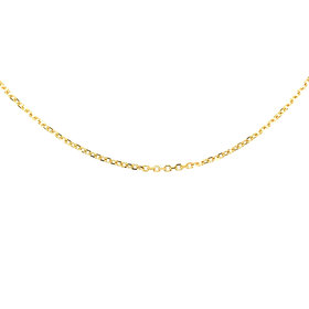 51108 14K YELLOW GOLD 24" CABLE LINK CHAIN