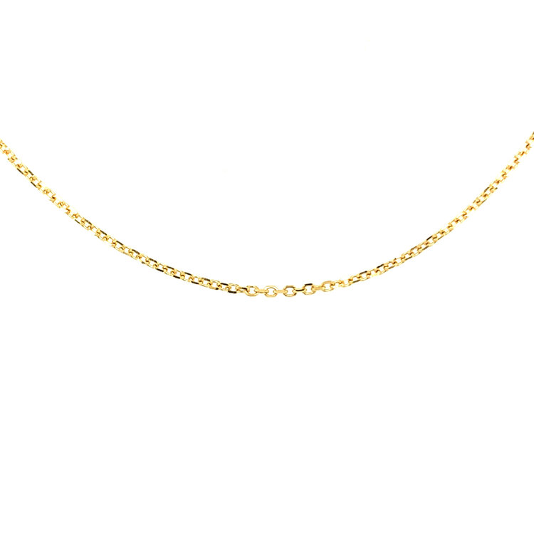 51108 14K YELLOW GOLD 24" CABLE LINK CHAIN