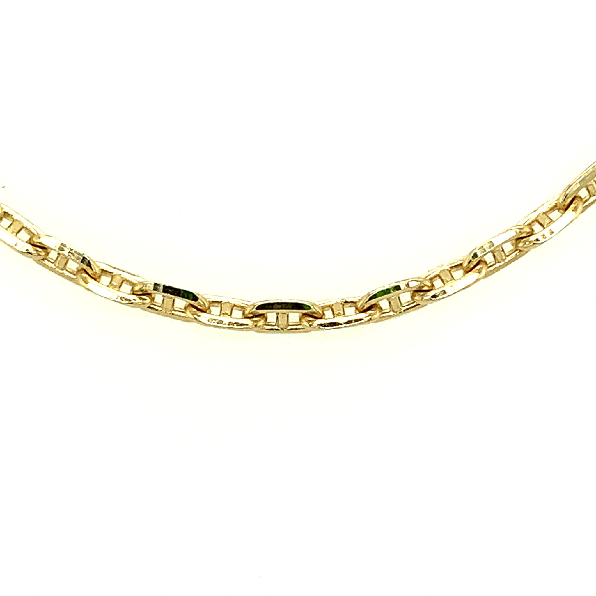 50038 14K 24'' 2.5MM YELLOW GOLD MARINER LINK CHAIN