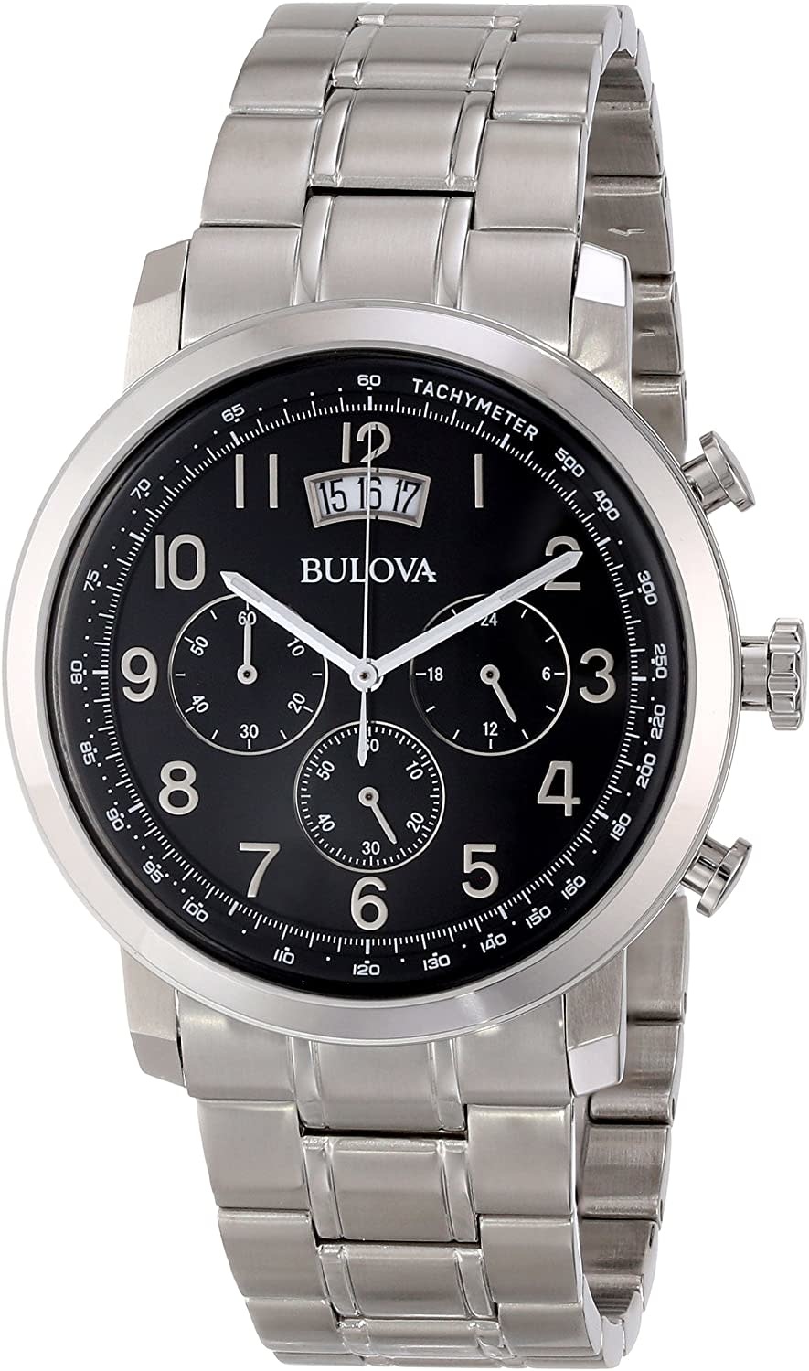 Bulova BULOVA BLACK DAIL CHRONOGRAPH MENS WATCH