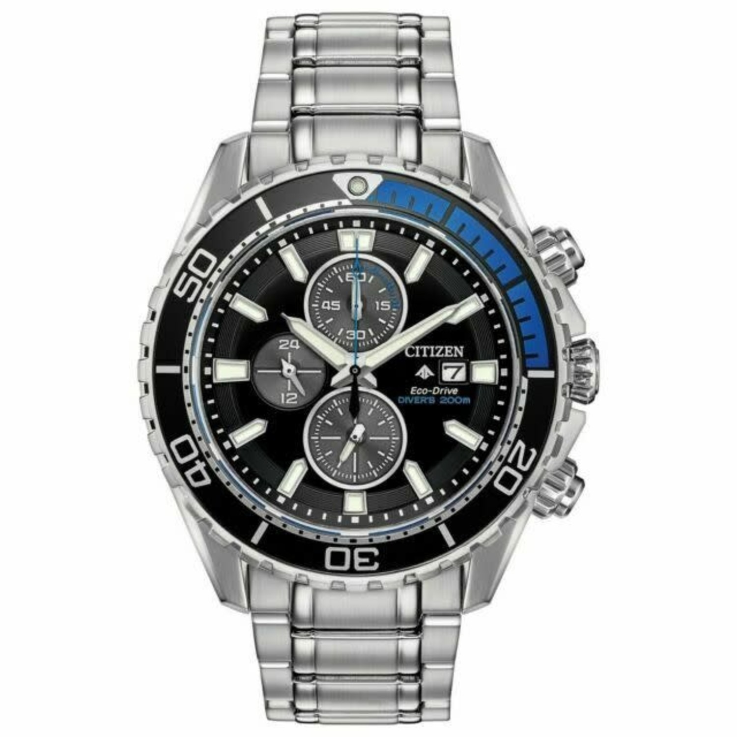 CITIZEN PRO MASTER DIVER 200M CHRONOGRAPH ECO DRIVE MENS CITIZEN PRO MASTER DIVER 200M CHRONOGRAPH ECO DRIVE MENS