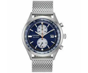 Citizen CITIZEN CHANDLER ECO-DRIVE BLUE DIAL MENS WATCH - Gemelli