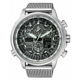 CITIZEN PROMASTER NAVIHAWK A-T CHRONOGRAPH MESH ECO-DRIVE MEN’S  WATCH
