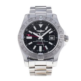 BREITLING BREITLING AVENGER II GMT BLACK DIAL CASE 43MM  #6143271 MENS WATCH