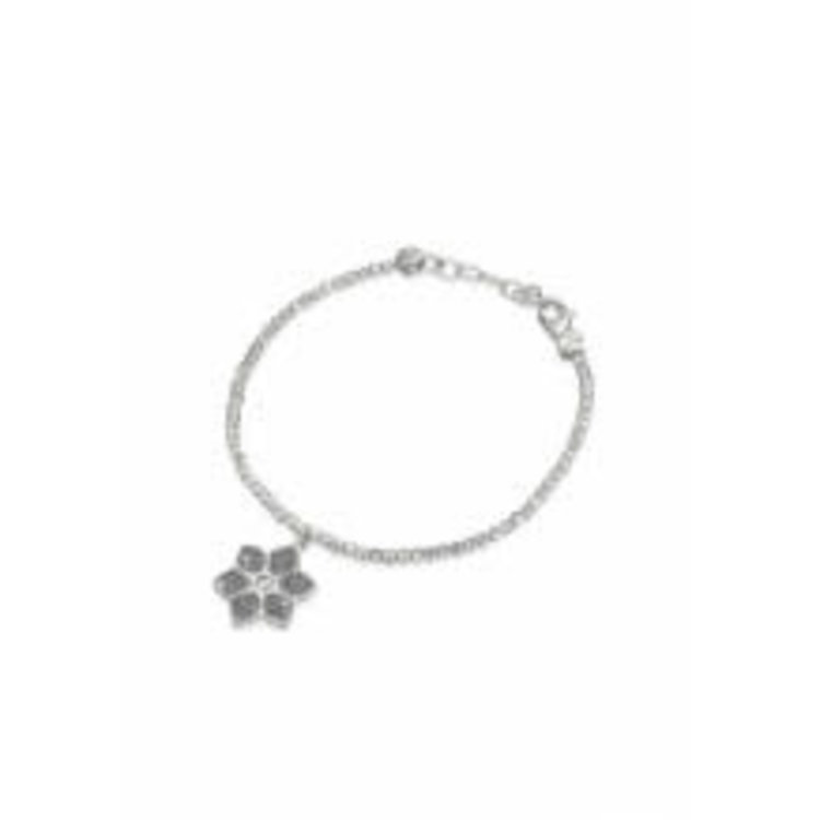 OFFICINA BERNARDI DIAMOND DUST FLOWER BRACELET