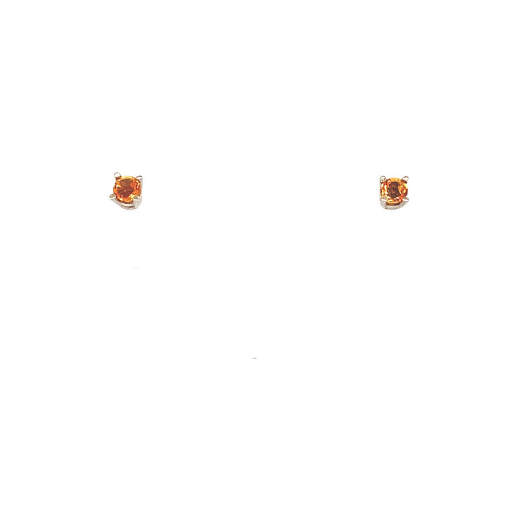 31751 14K YELLOW GOLD OR WHITE GOLD MULTICOLOR GEMSTONE 2.5MM ROUND STUDS