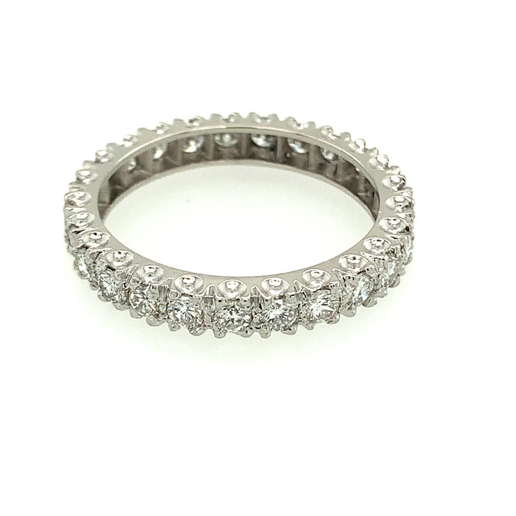475062 PLATINUM 1.75 CT DIAMOND ETERNITY WEDDING BAND