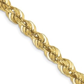50092 14K YELLOW GOLD 20" SOLID ROPE CHAIN