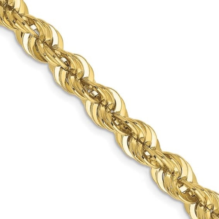 50092 14K YELLOW GOLD 20" SOLID ROPE CHAIN
