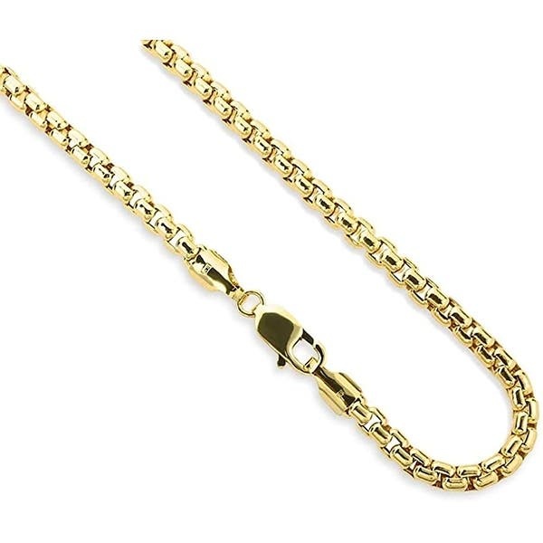 50096 14K YELLOW GOLD 24" 3.4MM DAVID YURMAN LINK CHAIN
