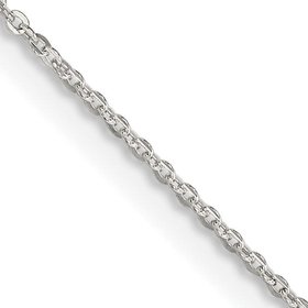 50106 14K WHITE GOLD 18''  CABLE LINK CHAIN