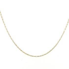 50110 14K 18'' TWO TONE RASO CHAIN .75MM