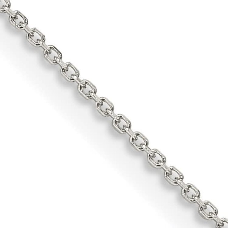 80023 STERLING SILVER 18'' CABLE LINK CHAIN