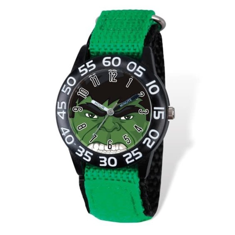 XWA5440 MARVEL KIDS HULK TIME TEACHER WATCH