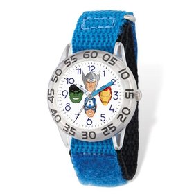 XWA5452 MARVEL KIDS AVENGERS TIME TEACHER WATCH