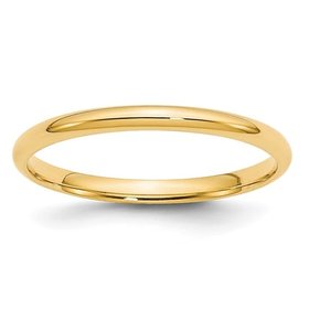 475075 18K YELLOW GOLD 3MM HIGH POLISH WEDDING BAND
