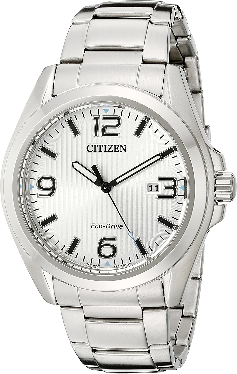 Citizen 013205111716 CITIZEN ECO DRIVE SPORT STRIPED DESIGN DIAL MENS WATCH